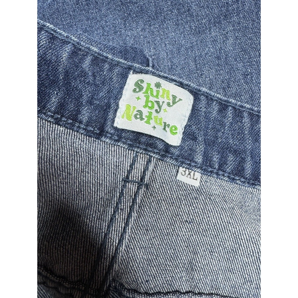 Shiny‎ By Nature Heart Cut Out Jeans 3XL Medium Wash - Picture 2 of 16